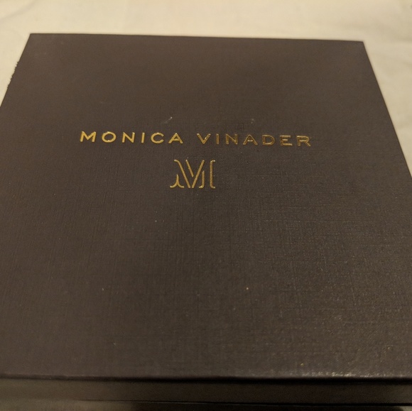 Monica Vinader Pink Quartz Cocktail Earrings - Picture 4 of 5